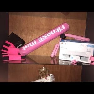 Pink workout set brand new. Bundle deal.